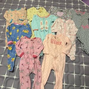 6-9 months footsie jammie’s bundle!